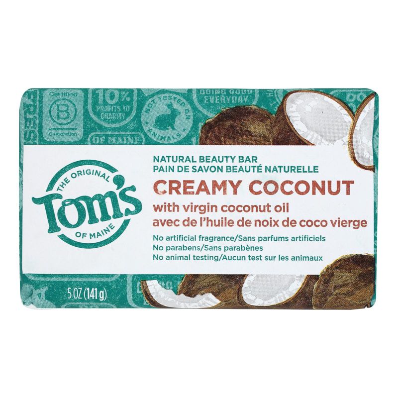 Tom's Of Maine Creamy Coconut With Virgin Coconut Oil Soap Bar - Case of 6/5 oz, 2 of 7