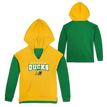 NCAA Oregon Ducks Girls' Hooded Sweatshirt