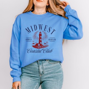 Simply Sage Market Midwest Coastal Club Sweatshirt - 1 of 4
