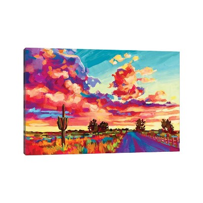 iCanvas Tamaya Sunset by Maria Morris Canvas Print Wall Art
