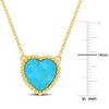EVERLY JEWELRY | Silver Gemstone Necklace with Chain – Multiple Stone and Metal color Options - 4 of 4