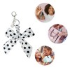 Unique Bargains Bow Scarf Polka Dot Print Handbag Charm 1 Pc - 3 of 4