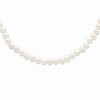 Black Bow Jewelry 5-6mm, White FW Cultured Pearl & Sterling Silver Clasp Necklace - 2 of 4