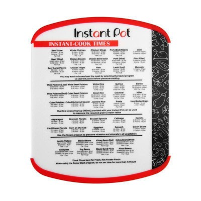 Instant Pot Cook Times Board