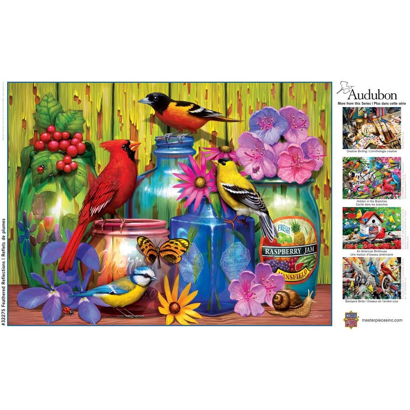 MasterPieces 300 Piece EZ Grip Puzzle - Feathered Reflections - 18"x24", 5 of 8