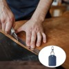 Unique Bargains Genuine Leather Lightweight Portable Keychain 4 Pcs - 4 of 4
