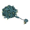 Novelty Lights 50 Light LED Christmas Mini Light Set (Green Wire, 25 Feet) - 2 of 4