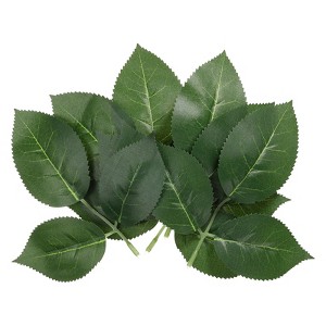 Unique Bargains Silk Cloth Plastic Wrinkle-Resistant Long-Lasting Artificial Plants 80 Pcs - 1 of 4