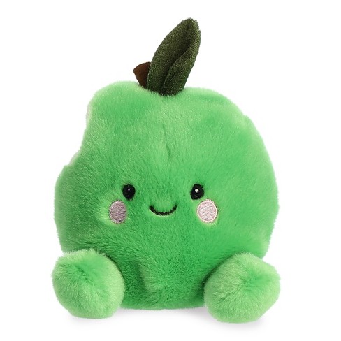 Aurora Palm Pals 5 Jolly Green Apple Green Stuffed Animal