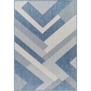 Hauteloom Adwen Blue Area Rug - 1 of 4