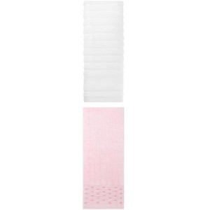 REGALWOVEN Solid Soft Absorbent Cotton Bathroom Hand Towels 14" x 30" 2 Pcs - 1 of 4