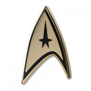 Adult Star Trek Gold Lapel Pin - 1 of 2