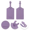 Unique Bargains Solid Color Luggage Tag 1 Pc - 3 of 4