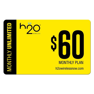 H20 Wireless Monthly Plan