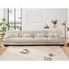 Modern Cloud Sofa for Living Room, Soft & Comfy Chenille Upholstered 2/3/4-Seat Couch with Lumbar Pillows & Throw Pillows - ModernLuxe - 3 of 4