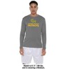 George Mason University Adult Sport Long Sleeve Shirt Primary Logo, Athletic Heather - 3 of 4