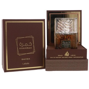 Lattafa Khamra Qahwa Eau de Parfum, 3.4 oz - 1 of 4