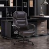 BestMassage Big and Tall Office Chair Desk Chair with 500 lbs Weight Capacity & PU Leather Upholstery  Task Computer Chair for Heavy People - 2 of 4