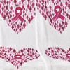 Plazatex Together We Rise Decorative Breast Cancer Awarenes Machine Washable Throw 50" x 70" White & Pink - 4 of 4