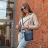 Paaaawaters Crossbody Bags for Women, Real Leather Crossbody Handbags Purses Sling Crossover Shoulder Bag - 2 of 4