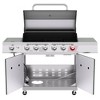Royal Gourmet 6-Burner BBQ Liquid Propane 74000 BTU Gas Grill  Olive Green - 2 of 4