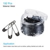 Unique Bargains Metal DIY Blankets Crafts Brooch Making Home Sewing Safety Pins 192 Pcs - 3 of 3