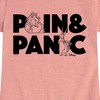 Girls' - Disney Villains - Pain And Panic Fitted Short Sleeve Graphic T-Shirt - 2 of 4