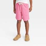 Boys' Waffle Knit 'Above the Knee' Pull-On Shorts - Cat & Jack™