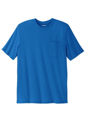 KingSize Shrink-Less Lightweight Pocket Crewneck T-Shirt