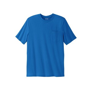 KingSize Shrink-Less Lightweight Pocket Crewneck T-Shirt - 1 of 4