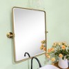 TEHOME Woodvale Rectangular Metal Framed Wall Mounted Bathroom Vanity Mirror - image 3 of 4