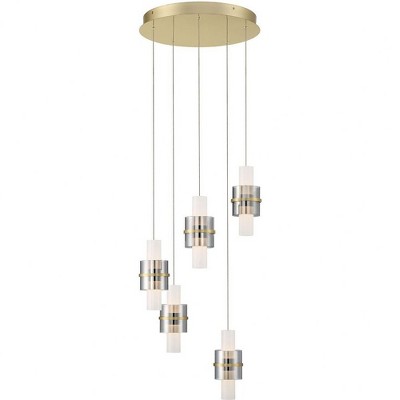 Eurofase Lighting Rola 10 - Light Pendant in  Brushed Gold