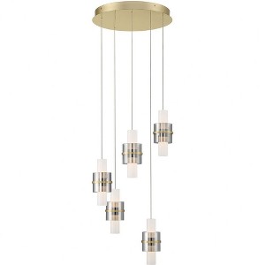 Eurofase Lighting Rola 10 - Light Pendant in  Brushed Gold - 1 of 2