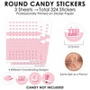 Big Dot of Happiness Rodeo Cowgirl - Pink Western Party Small Round Candy Stickers - Party Favor Labels - 324 Count - 3 of 4