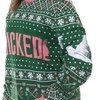 Seven Times Six Wicked Adult Glinda and Elphaba Knit Ugly Christmas Sweater Multicolored - 3 of 4