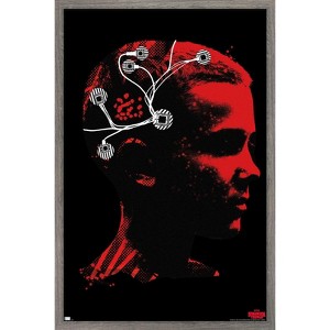 Trends International Netflix Stranger Things - Eleven Profile Framed Wall Poster Prints - 1 of 4