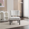 CENGHU Blended Leather Tufted Accent Chair, Living Room Chair with Oversized Seating - 2 of 4