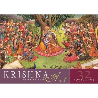 Krishna Art Postcard Book - by  B G Sharma (Paperback)