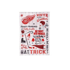 Evergreen Detroit Red Wings Garden Flag 12 x 18 Inches Indoor Outdoor Decor - 1 of 1