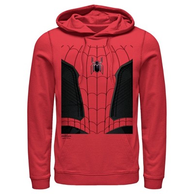 Men's Marvel Spider-man: No Way Home New Suit Pull Over Hoodie : Target