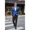 COOFANDY Mens Floral Tuxedo Jackets One Button Stylish Dinner Wedding Party Dress Suit Blazers Jacket - 4 of 4