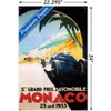 Trends International Grandprix Automobile Monaco 1933 Unframed Wall Poster Prints - 3 of 4