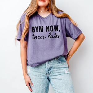 Simply Sage Market Gym Now Tacos Later Short Sleeve Tee - 1 of 4