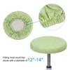 Unique Bargains Round Washable Elastic Bar Stool Cover for Dia 12"-14" Chairs 3 Pcs - 3 of 4