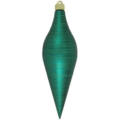 Christmas by Krebs Shamrock Green Shatterproof Christmas Long Drop Ornament 12.5" (320mm)