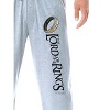 The Lord of the Rings Men's Great Ring of Power Lounge Pajama Pants Grey - 2 of 3