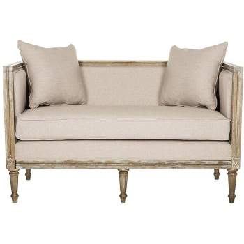 Leandra Rustic French Country Settee  - Safavieh