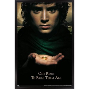 Trends International The Lord of the Rings: The Fellowship of the Ring - One Sheet Framed Wall Poster Prints - 1 of 4