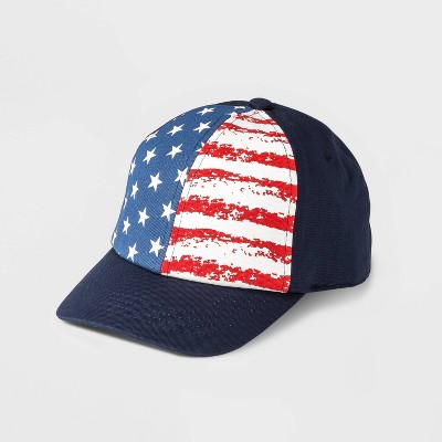 Kids' Tie-Dye Americana Baseball Hat - Cat & Jack™