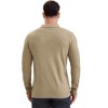INSPIRE CHIC Men's Long Sleeve Solid Color Pullover Business Knitted Polo Shirt - 3 of 4